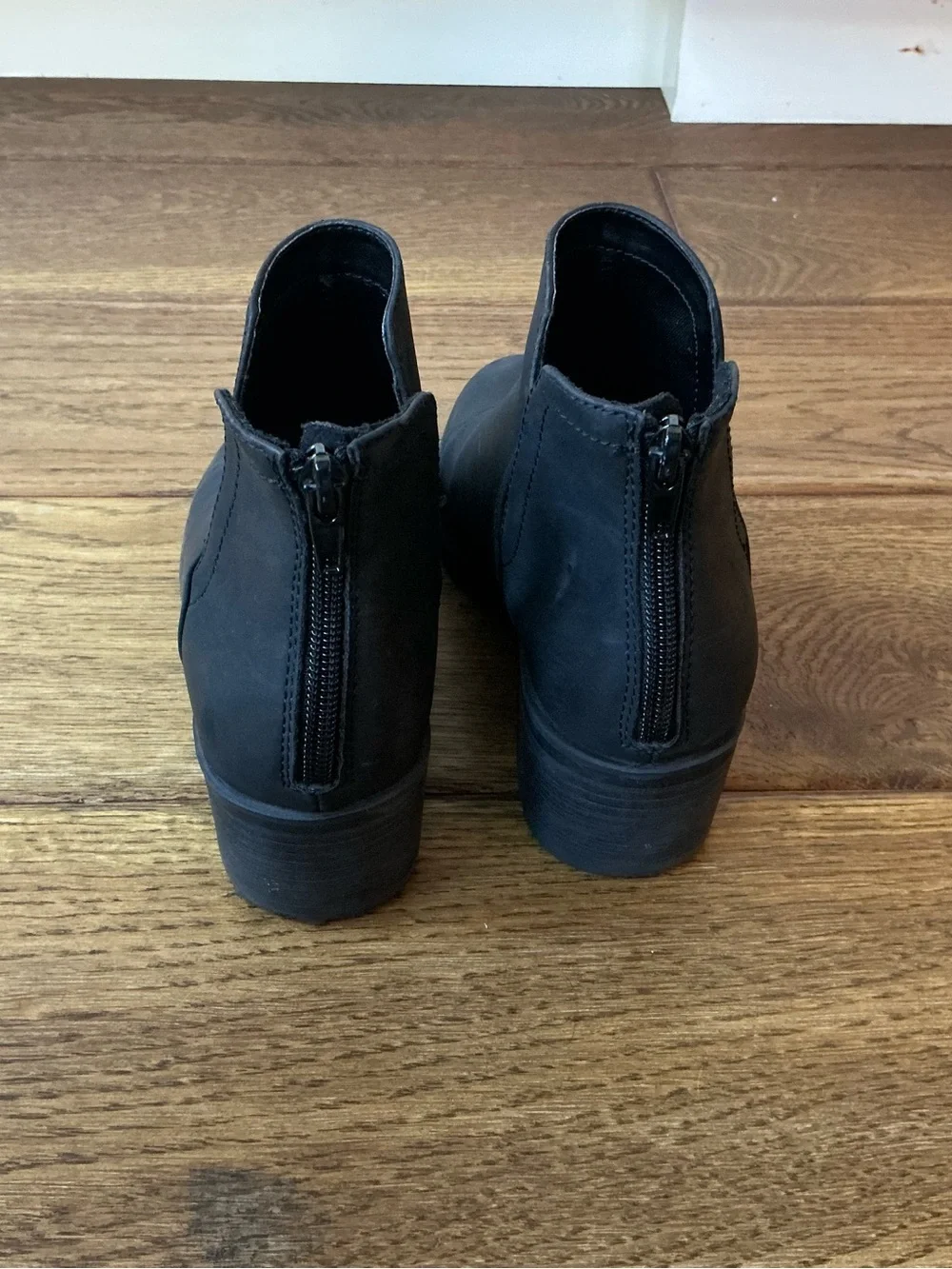 Steve Madden Black Cutout Ankle Booties